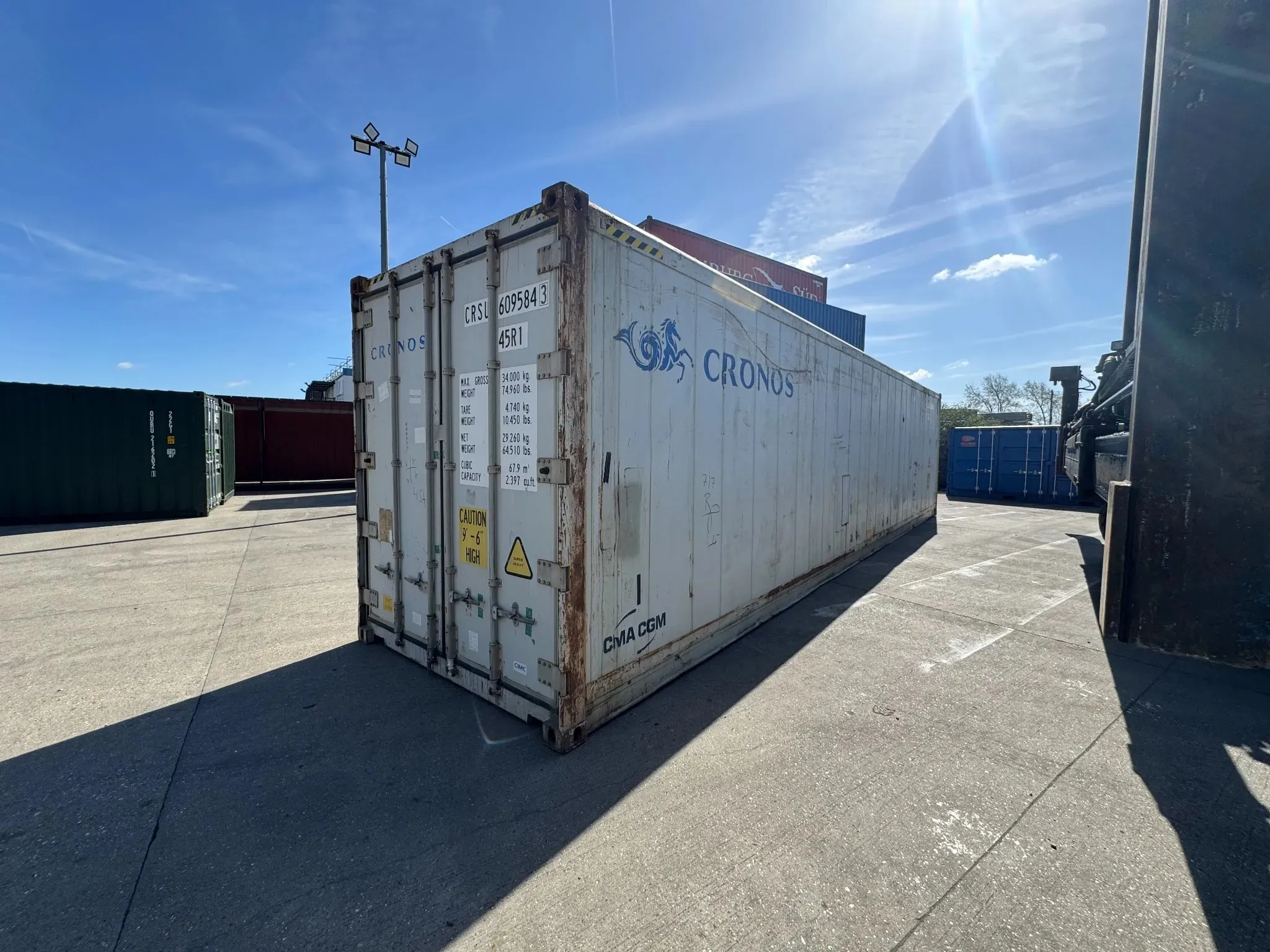 40ft Used Refrigerated Containers