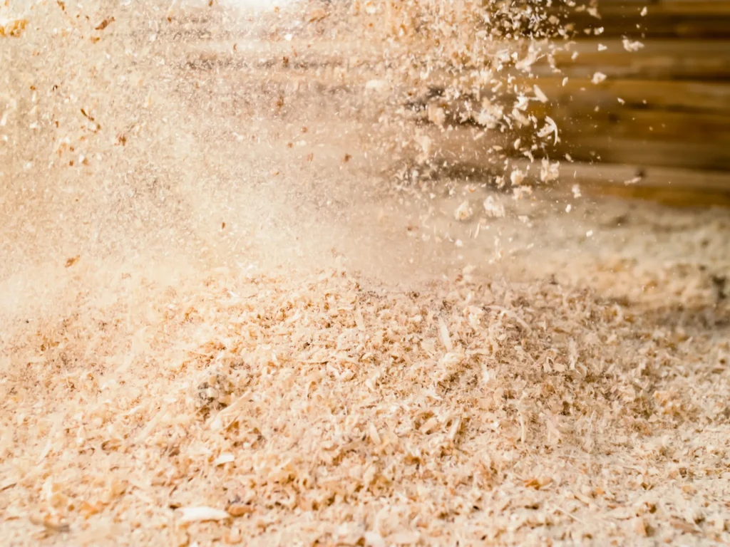 Top 5 Natural Ways to Control Condensation in a Shipping Container Sawdust used as a natural method to absorb moisture in shipping containers.