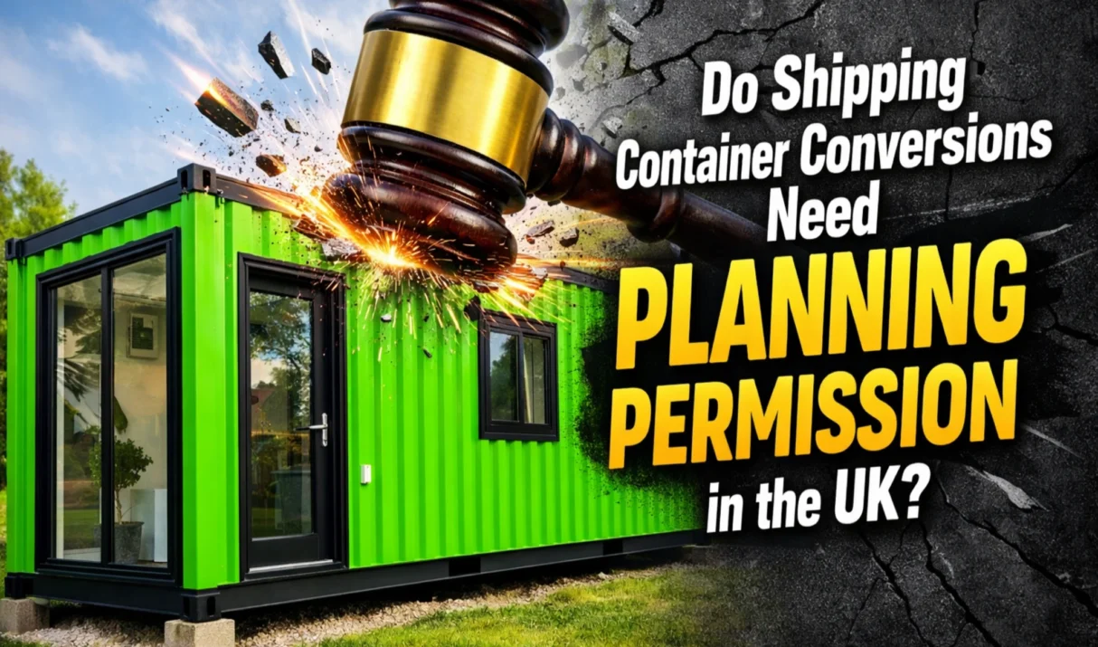 Do Shipping Container Conversions Need Planning Permission in the UK?