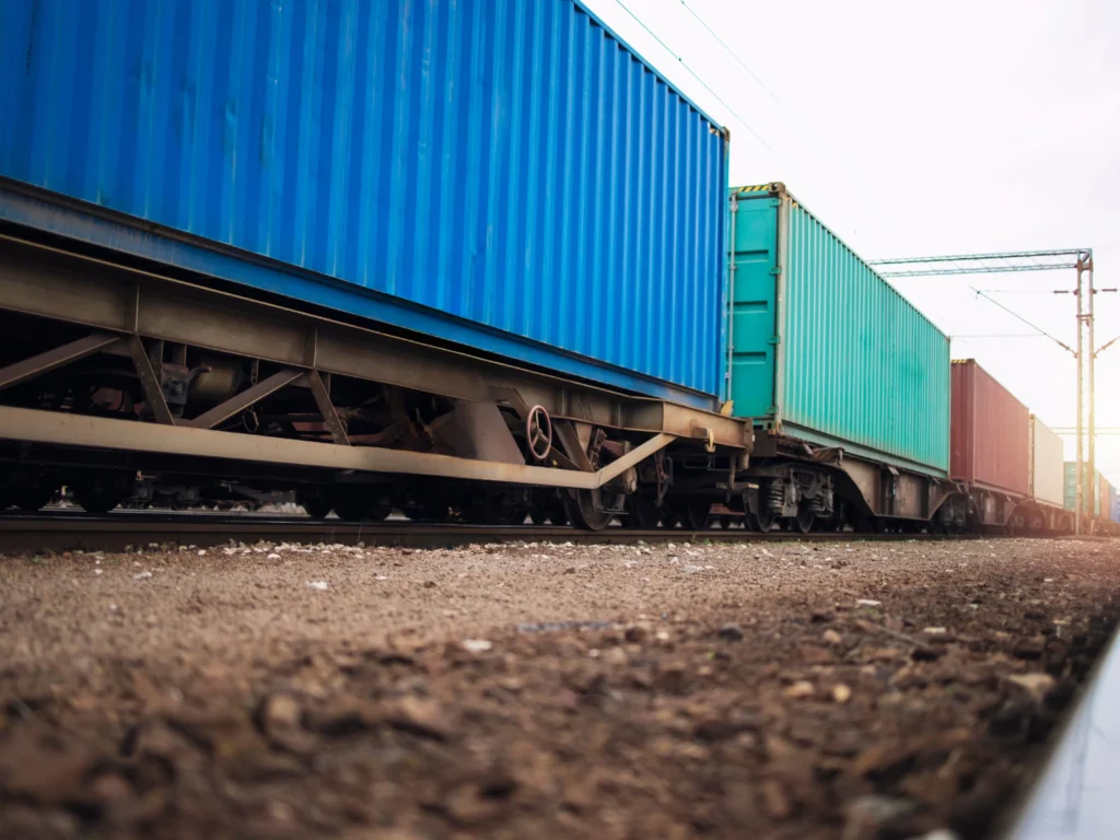 Shipping containers transported across the UK, highlighting container delivery options for farms and rural locations