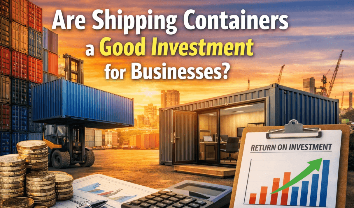 Are Shipping Containers a Good Investment for Businesses?