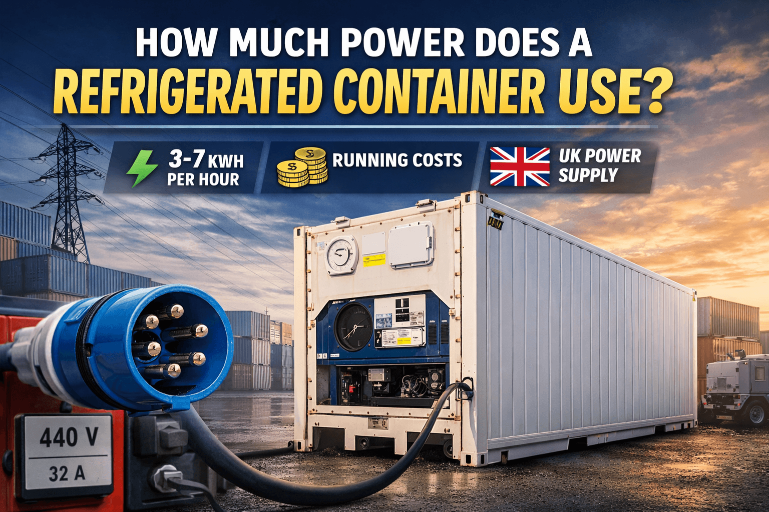 How Much Power Does a Refrigerated Container Use?