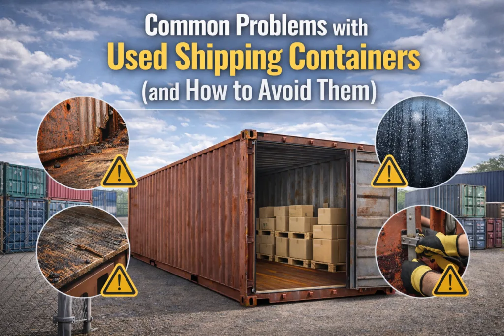 Common Problems with Used Shipping Containers (and How to Avoid Them)