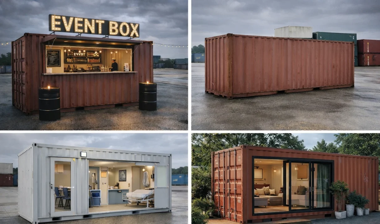 Best Uses for 20ft Used Shipping Containers