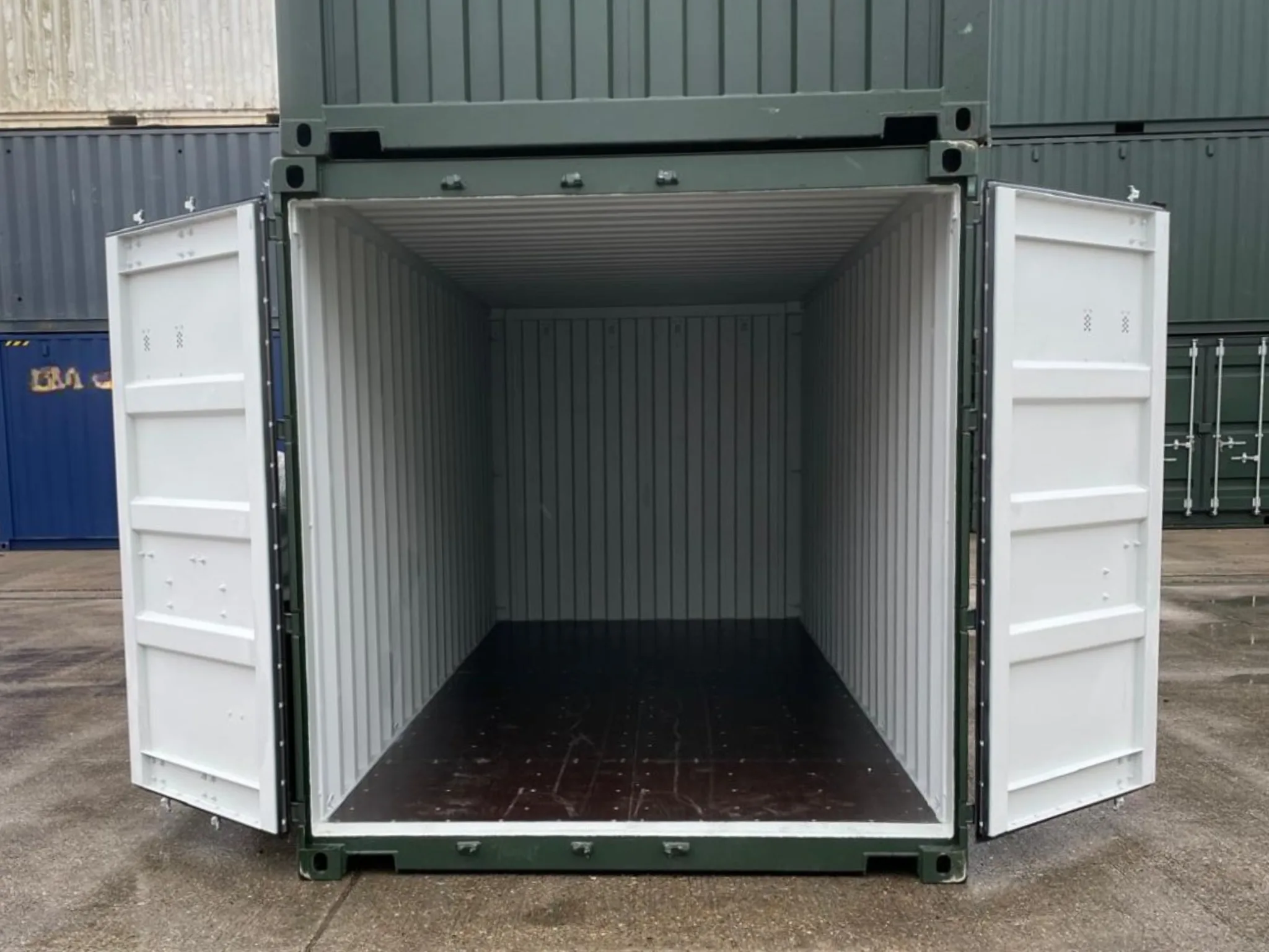 new shipping container interior walls