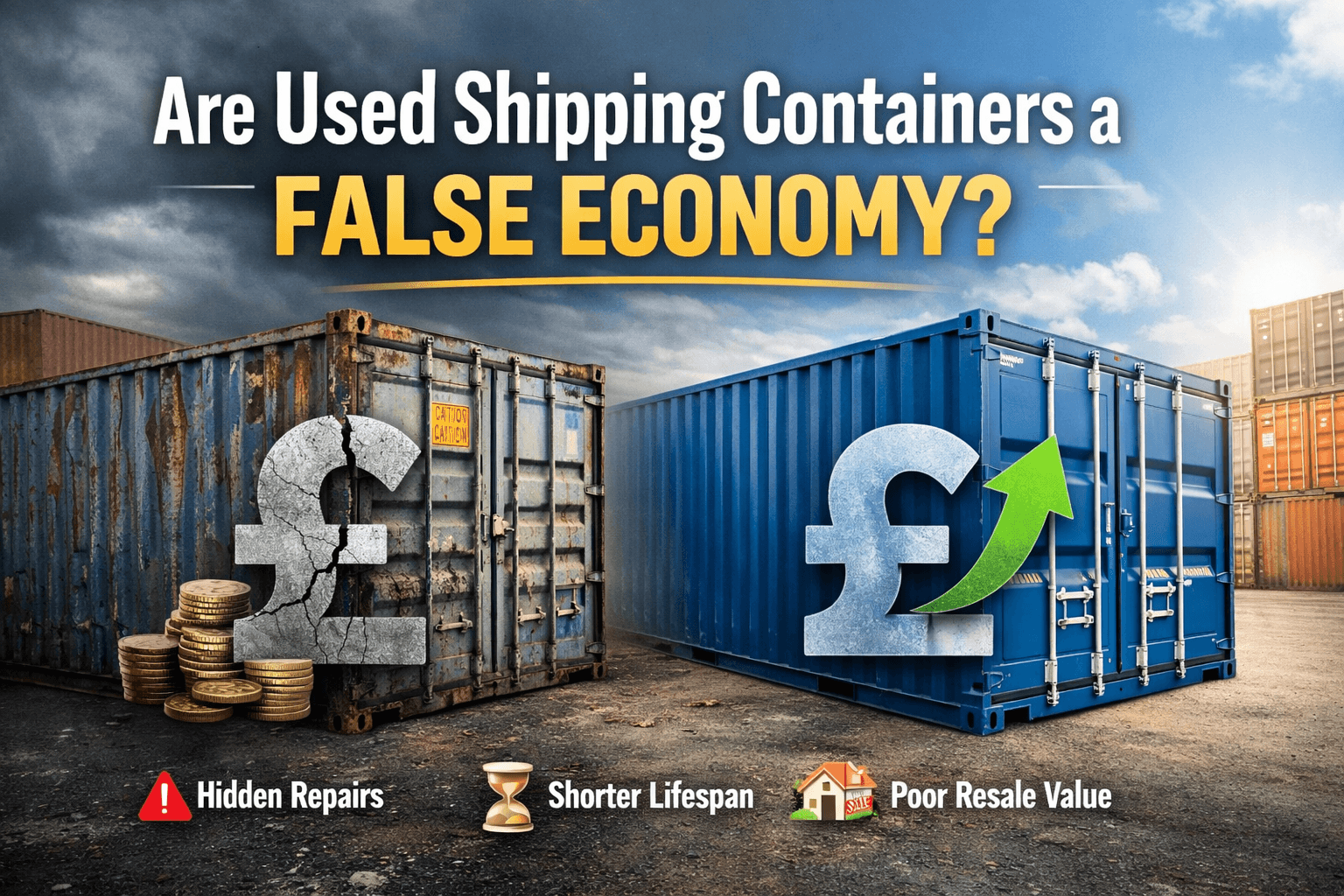 Are Used Shipping Containers a False Economy
