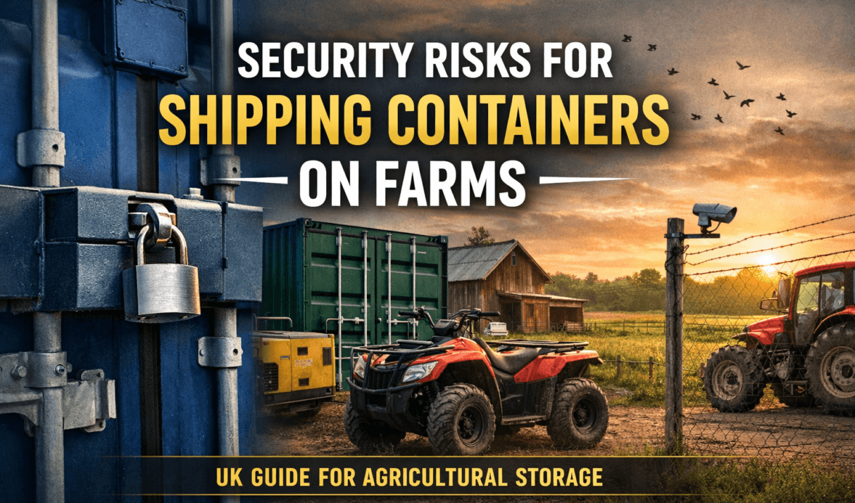 Security Risks for Shipping Containers on Farms