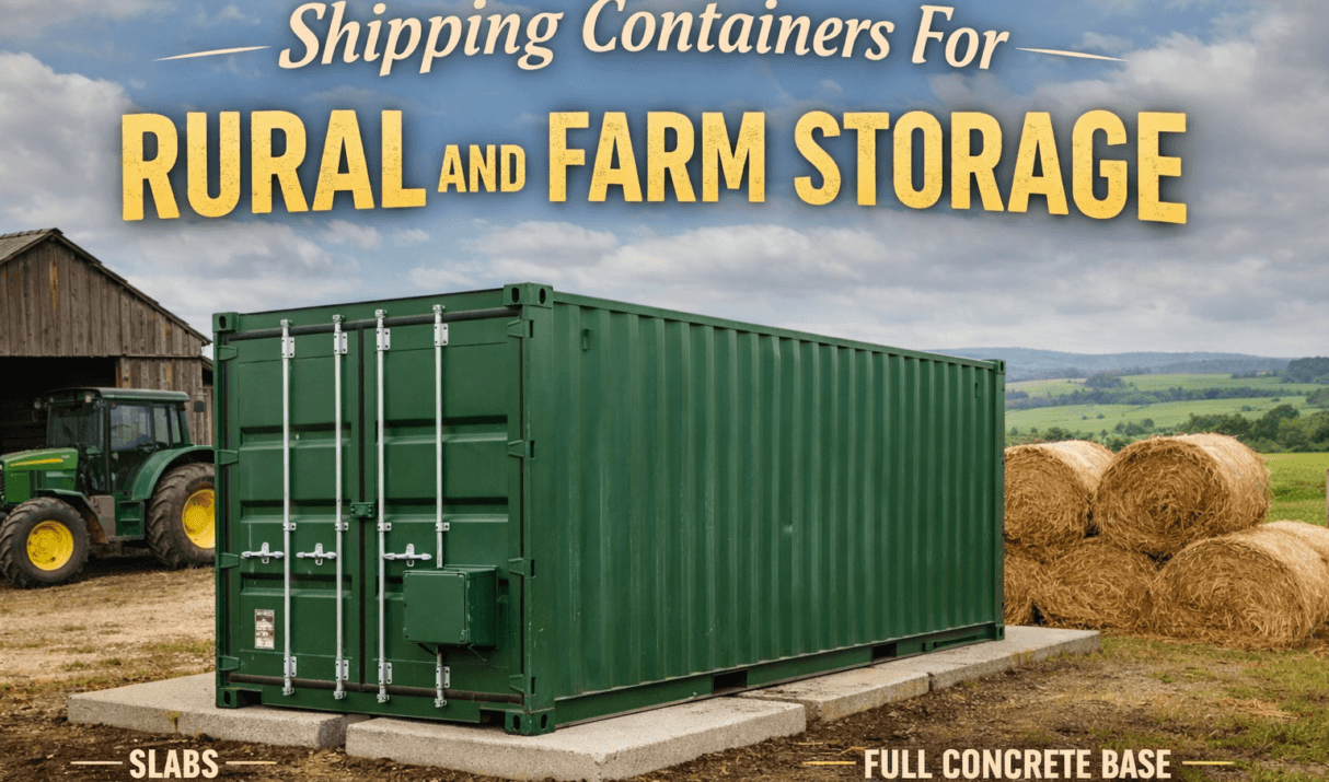 Shipping Containers For Rural And Farm Storage