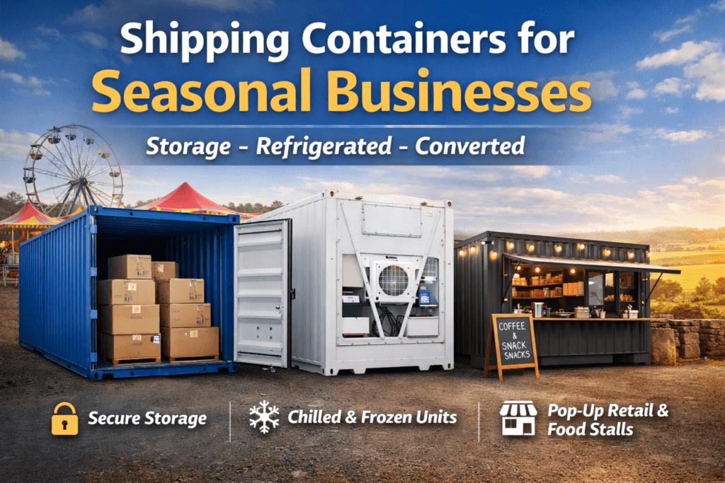 Shipping Containers for Seasonal Businesses