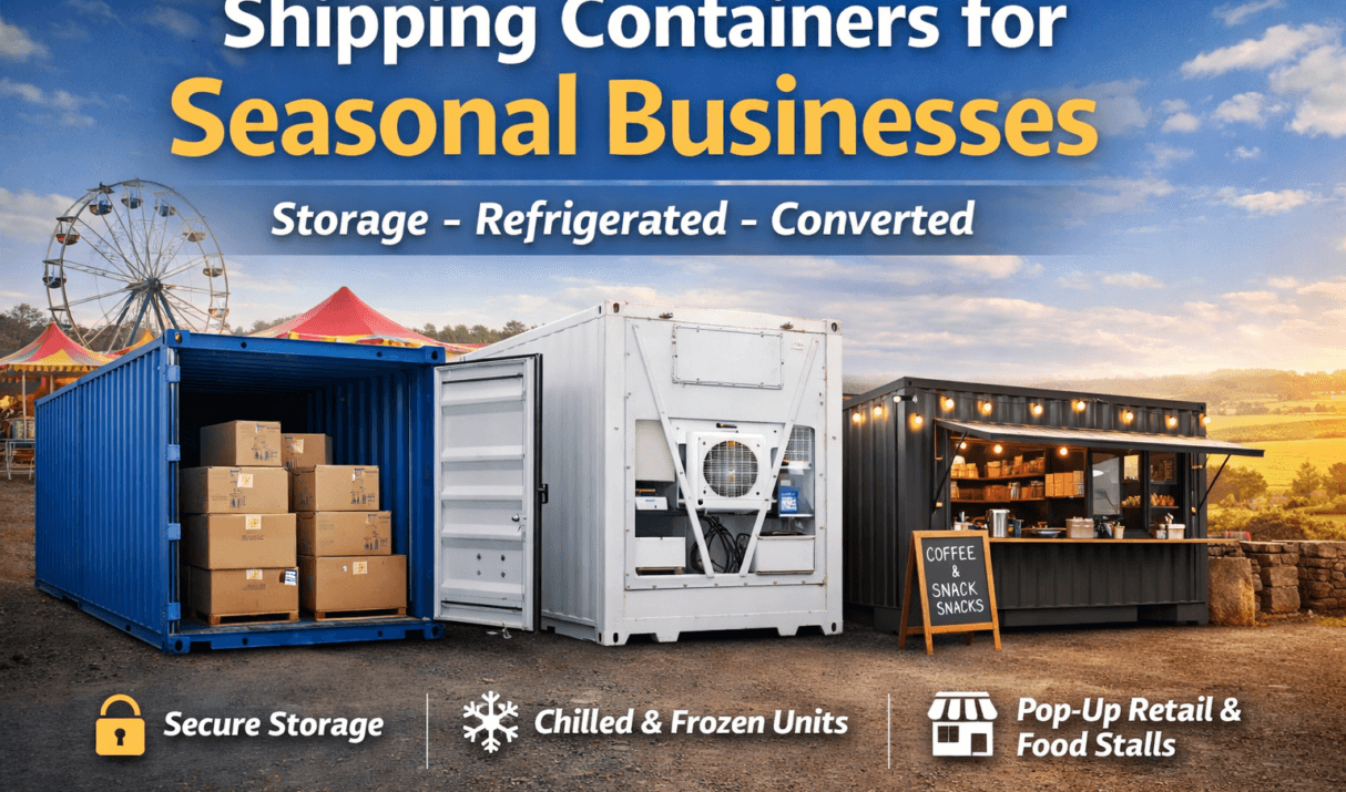 Shipping Containers for Seasonal Businesses