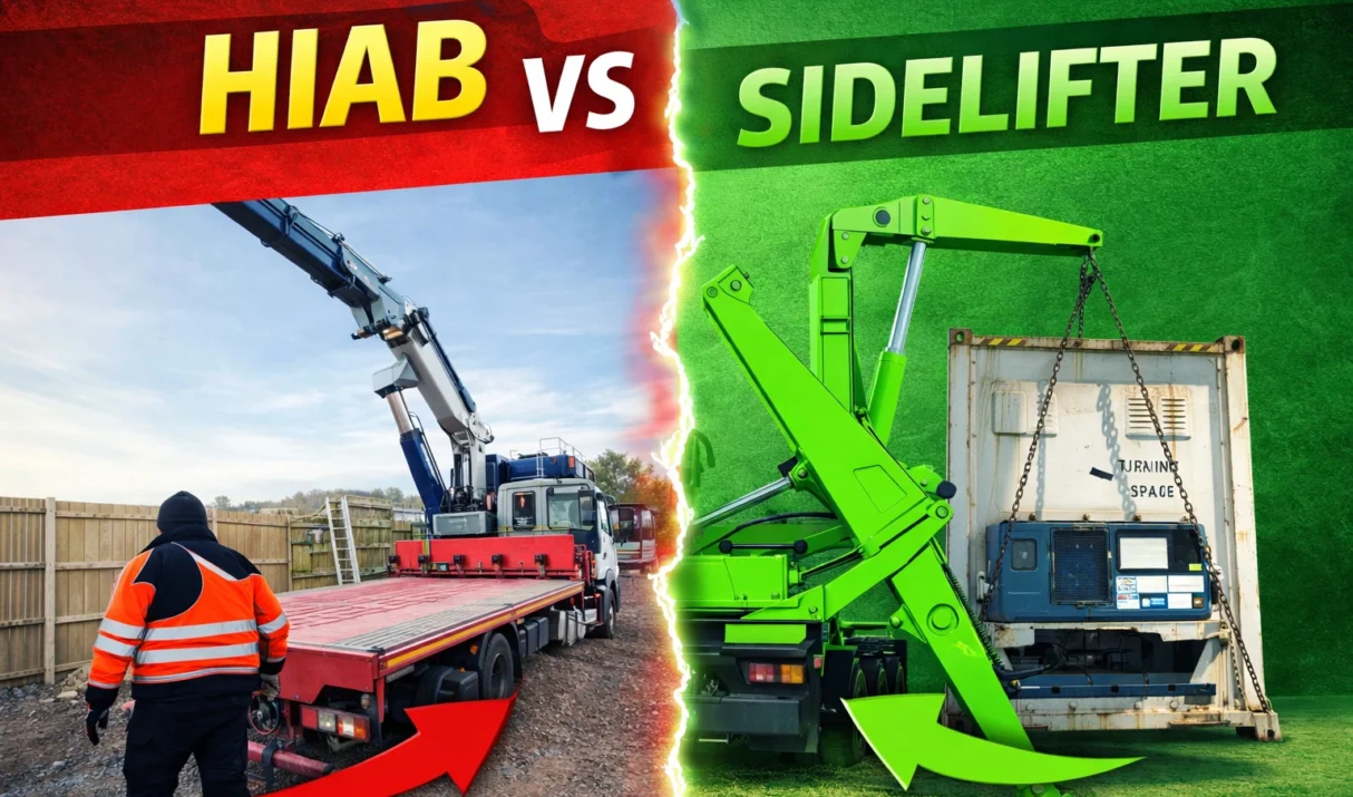 HIAB vs Sidelifter Delivery: Which Do You Need?