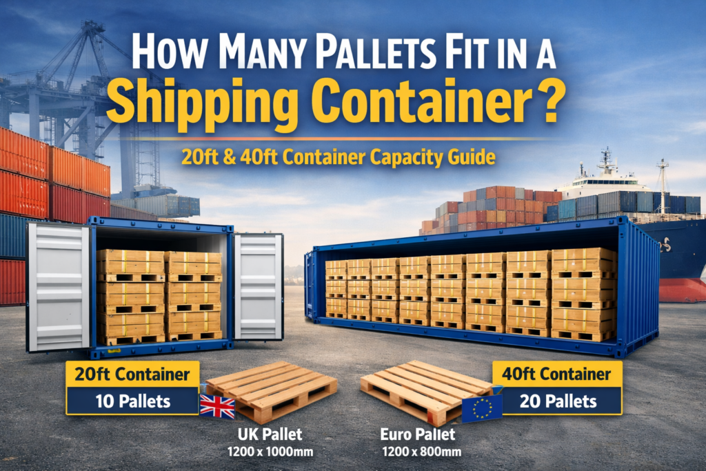 How Many Pallets Fit in a Shipping Container? (20ft & 40ft Guide)