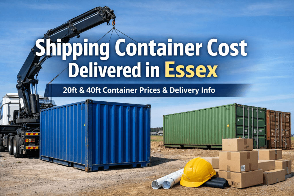 How Much Does a Shipping Container Cost Delivered in Essex?