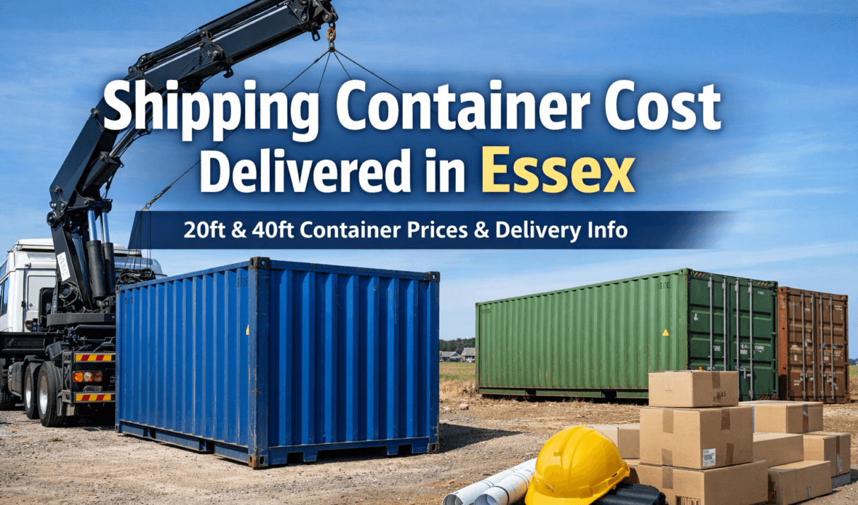 How Much Does a Shipping Container Cost Delivered in Essex?