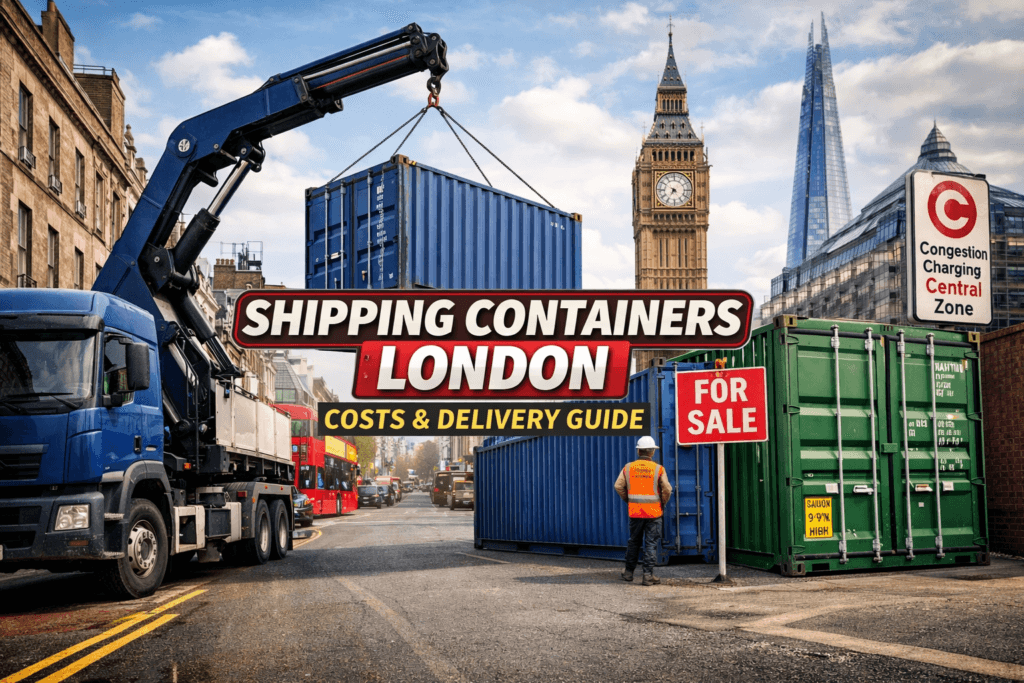 Shipping container cost London