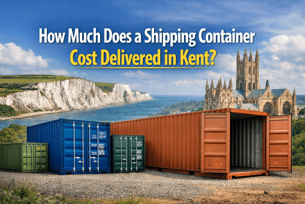 How Much Does a Shipping Container Cost Delivered in Kent?