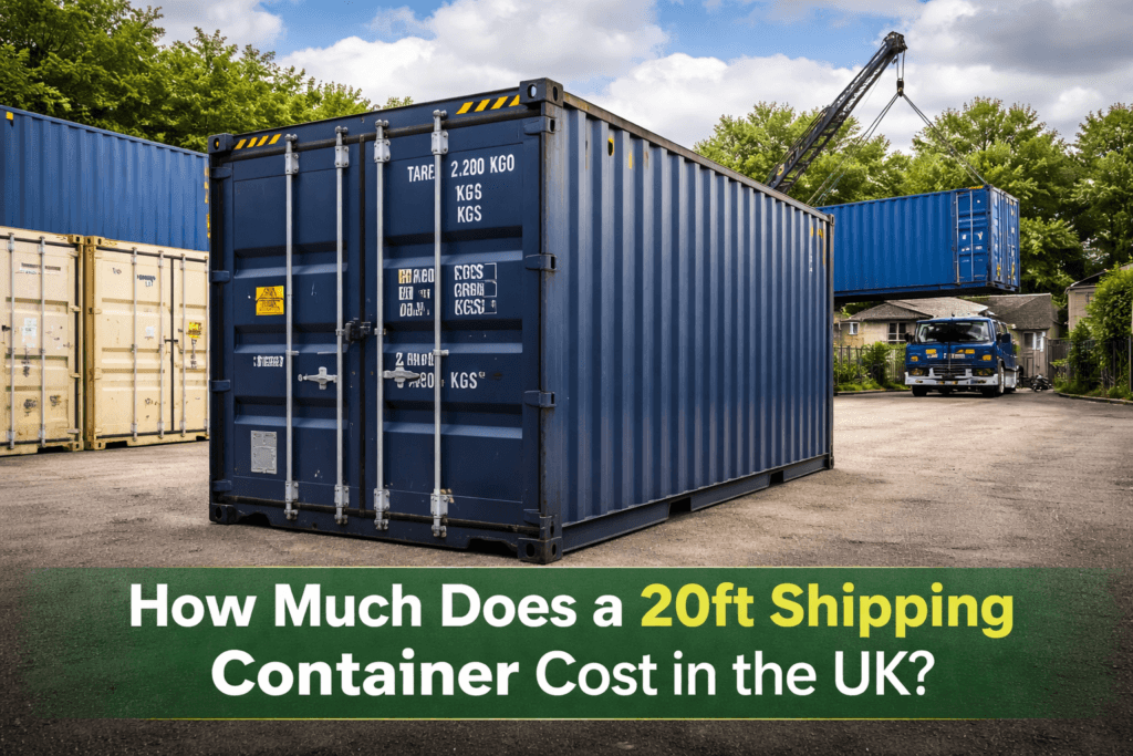 How much does a 20ft Shipping Container Cost in the UK?