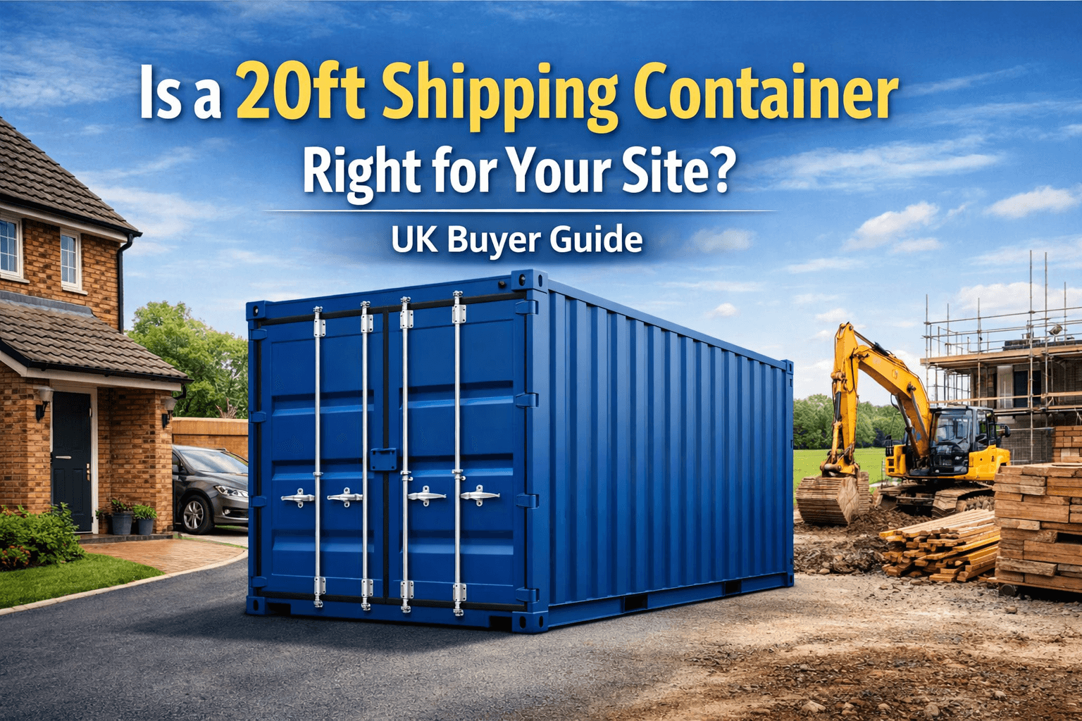Buy 20ft shipping container UK