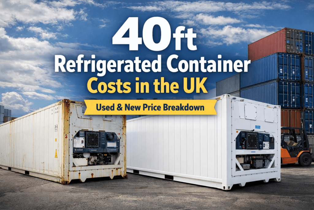 40ft refrigerated container cost UK