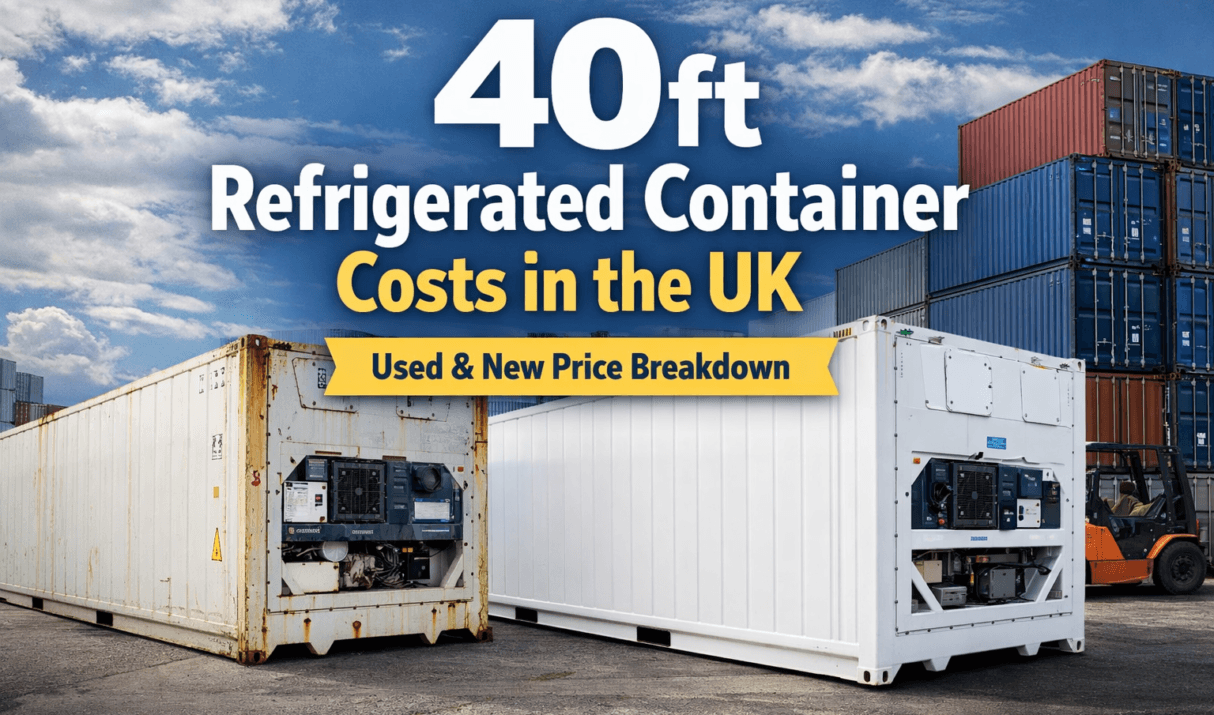 How Much Does a 40ft Reefer Container Cost in the UK?