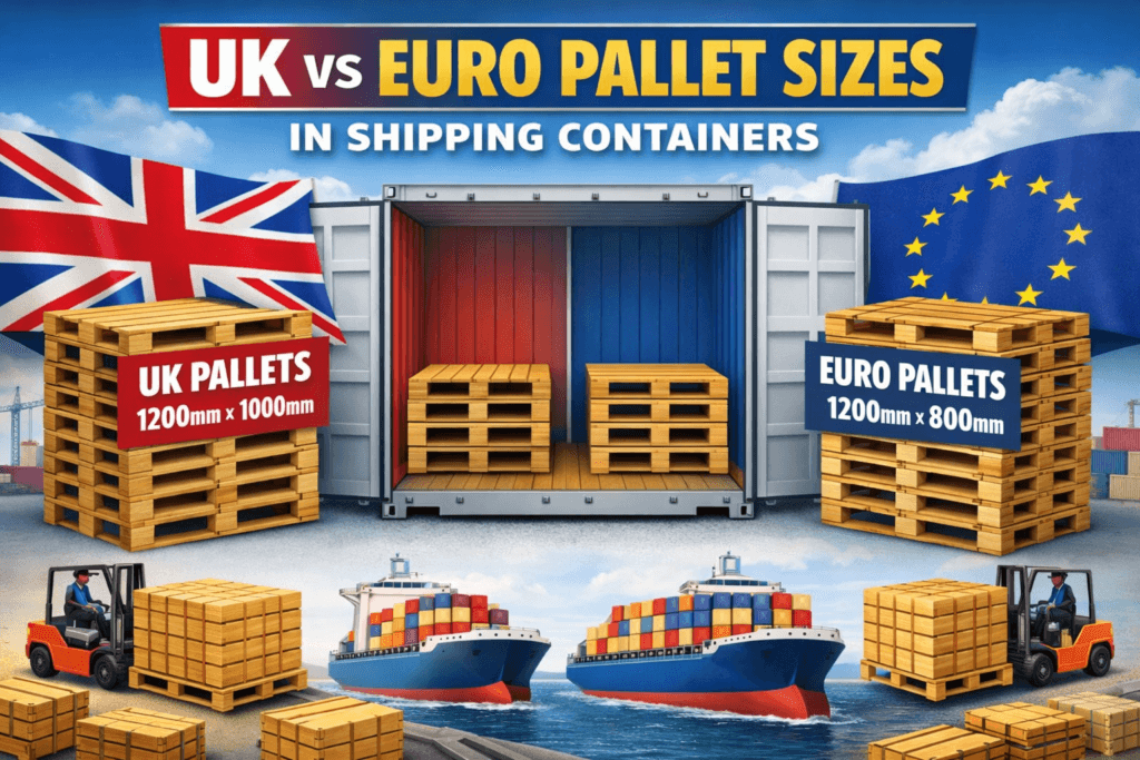 UK vs Euro pallet sizes