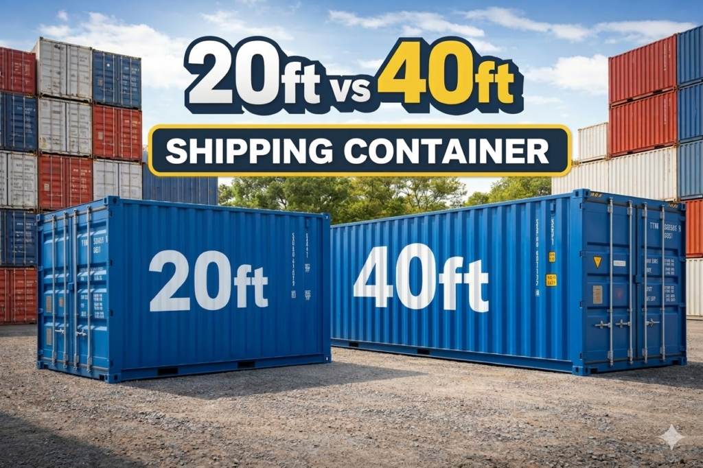 20ft vs 40ft Shipping Container: Which Size Should You Choose?