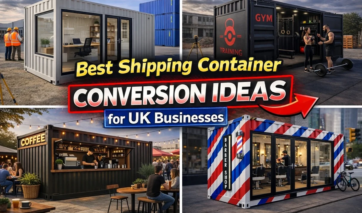 Best Shipping Container Conversion Ideas for UK Businesses