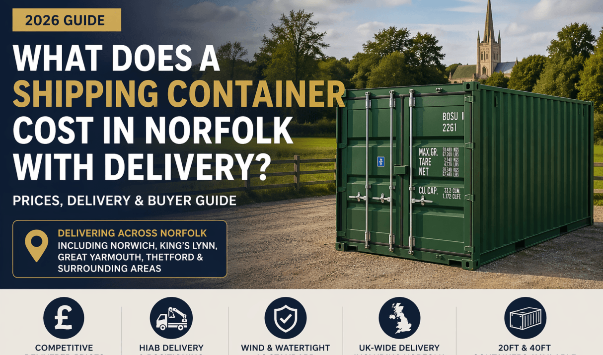 What Does a Shipping Container Cost in Norfolk with Delivery?