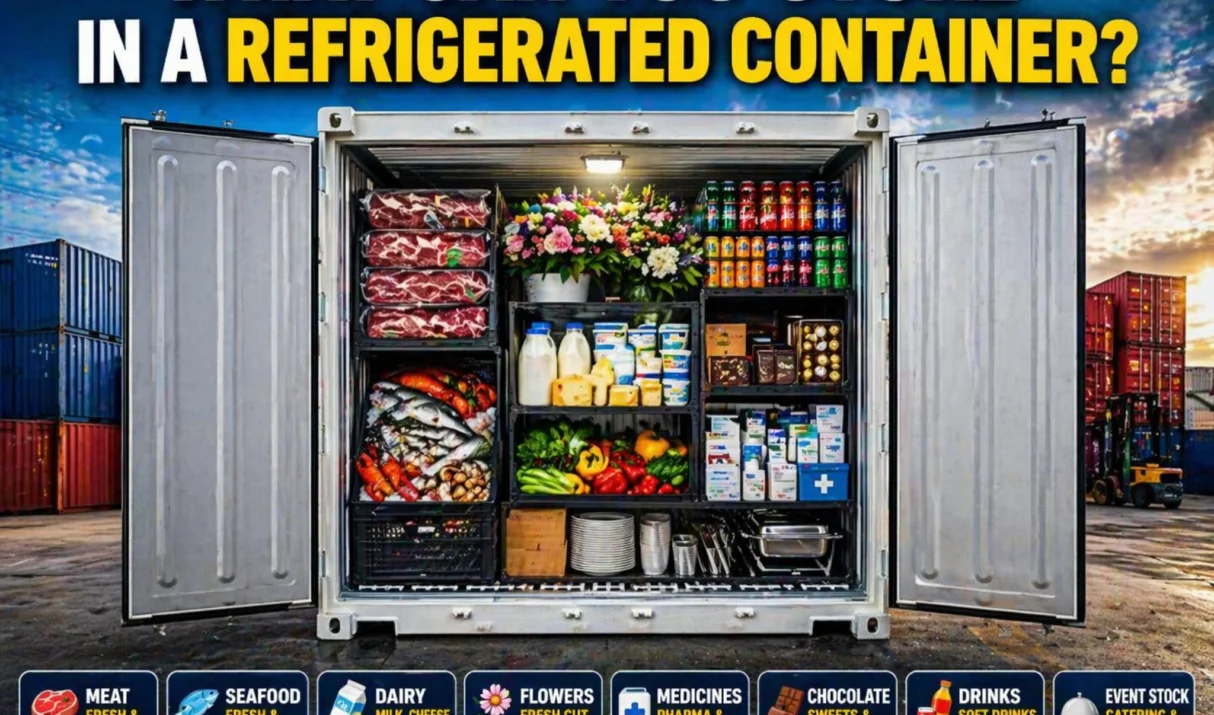 What Can You Store in a Refrigerated Container?