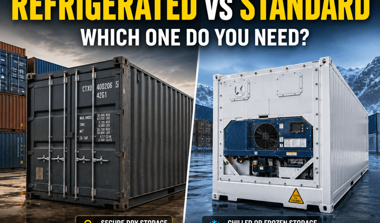 Refrigerated Container vs Standard Shipping Container: Which Is Best?